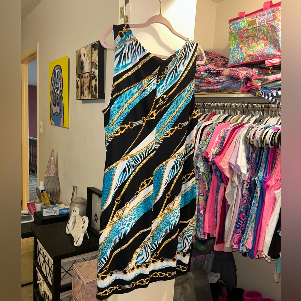 🩵Cache Printed Stretch Dress🩵 - Picture 11 of 11
